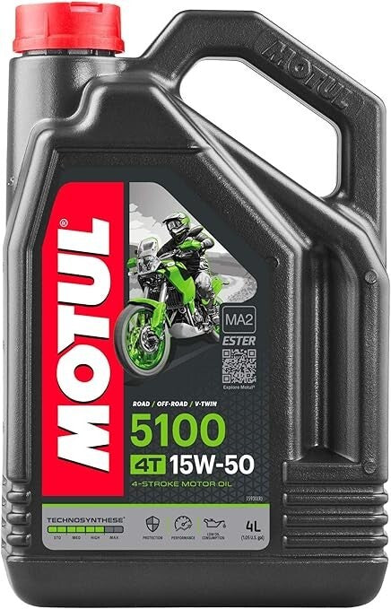 Motul 5100 Oil 4Ltr 15W50 104083
