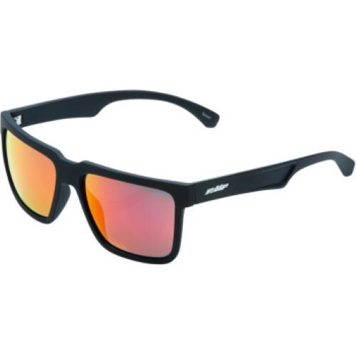 FMF Elmer Sunglasses (Matte Black Red Mirror)