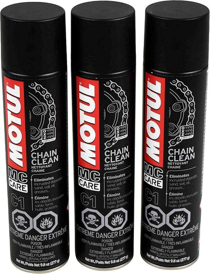 Motul C1 Chain Clean 3pk 9.8oz 111818