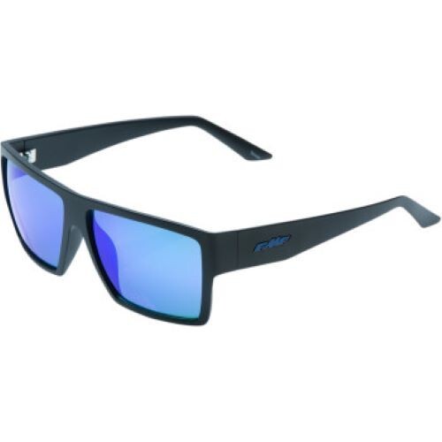 FMF Factory Sunglasses (Matte Black Blue Mirror)
