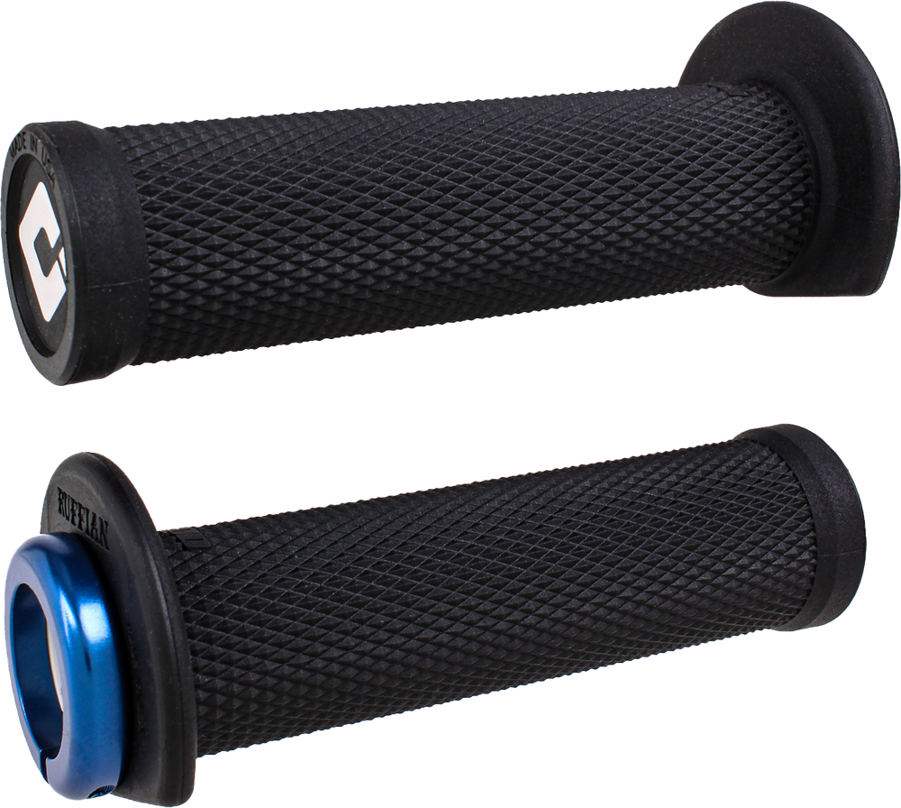 Odi Ruffian Lockon Grips 125mm Black Blue