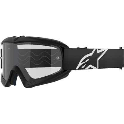 Alpinestars Vision Youth Goggles Corp Black w Clear Lens