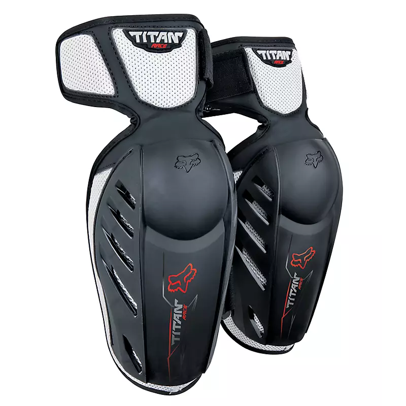 Fox Youth Titan Race Elbow Guards Black