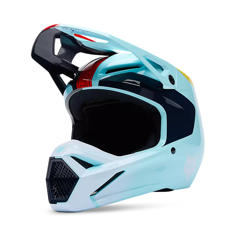 Fox Youth V1 Helmet Elevated/ Lt. Blue 33549-116