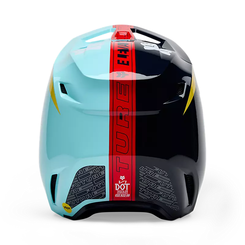 Fox Youth V1 Helmet Elevated/ Lt. Blue 33549-116