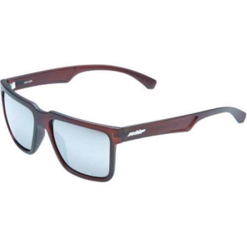 FMF The Don Sunglasses (Matte Crystal Rootbeer Silver Mirror)