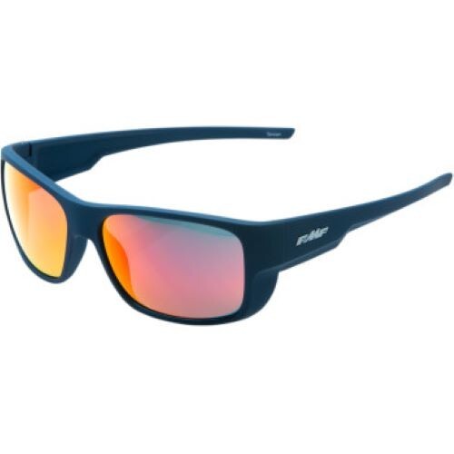 FMF Throttle Sunglasses (Matte Patrol Blue Red Mirror)