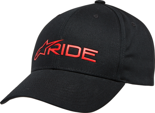 Alpinestars Ride 3.0 Hat Black Red 1232-81030-1030-OS