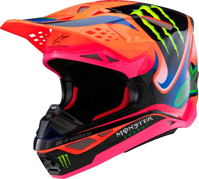Alpinestars Supertech S-M10 Deegan Monster Moto Helmet Large