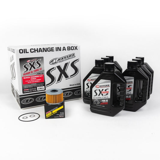 Maxima Synthetic 10W-40 Oil Kit 2019-24 Honda Talon 90-049013-HON