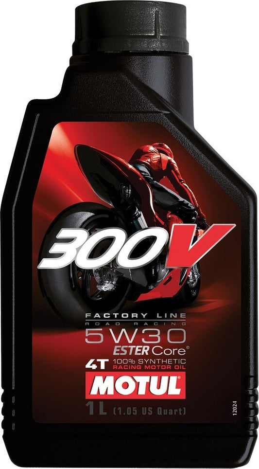 Motul 300V Oil 1Ltr 5W30 104108