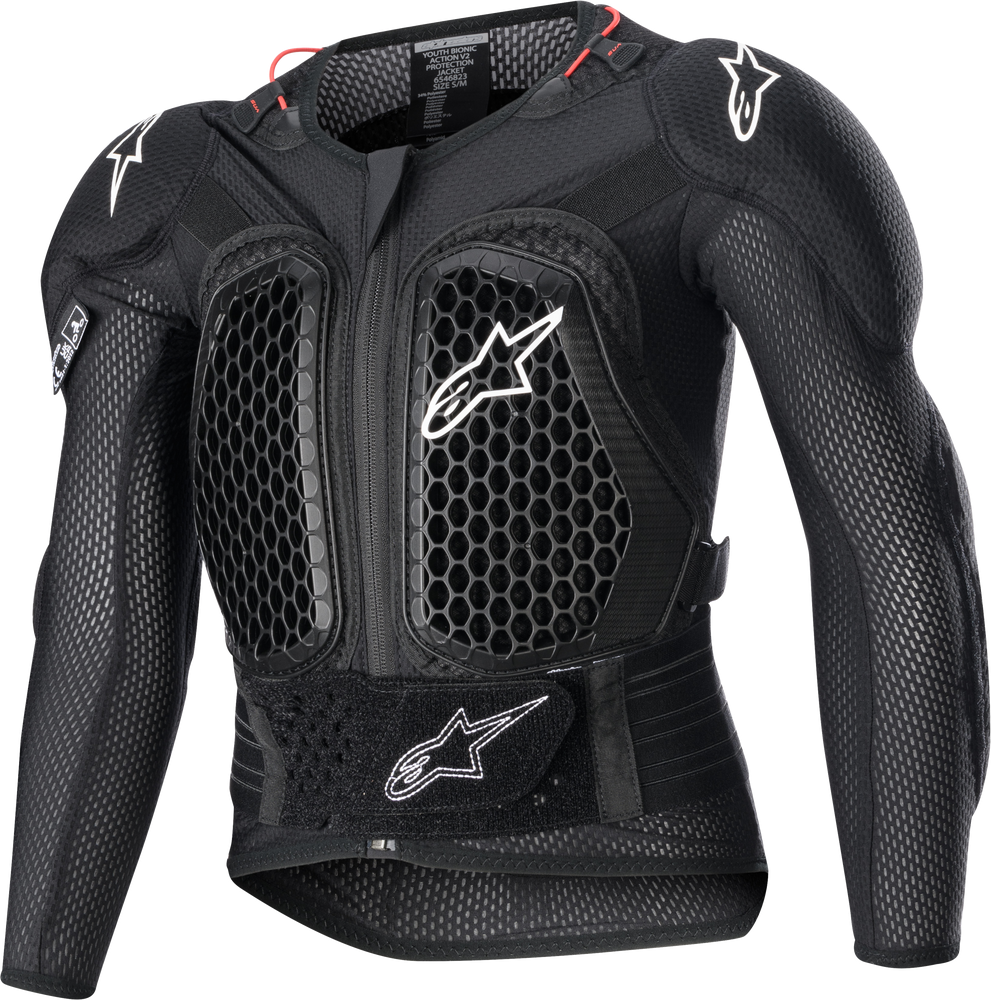 Alpinestars Bionic Action V2 Jacket Youth (Black, Large)