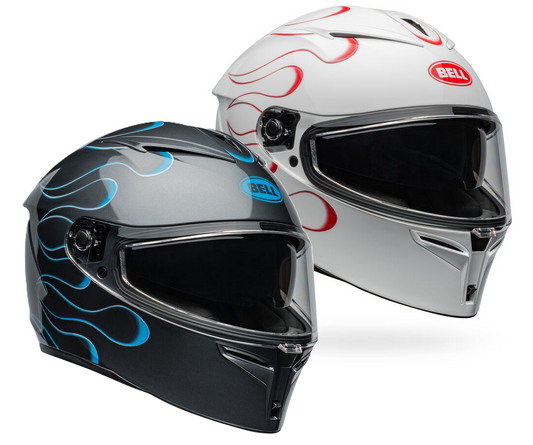 Bell Lithium Torch Street Helmet - 2 Colors - Comms Compatible