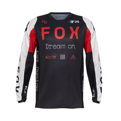 Fox 180 Race Spec Jersey Flo/ Red 33120-110