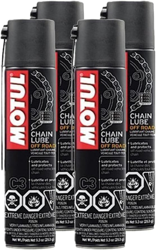 Motul C3 Chain Lube Off Road 4-Pack 111820
