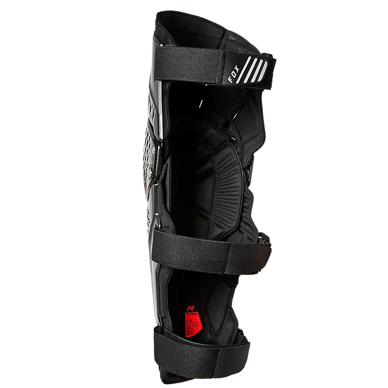 1 Pair Fox Titan Pro D3O Knee/ Shin Guard Pads CE Black