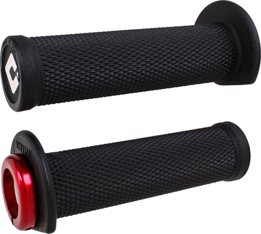 Odi Ruffian Lockon Grips 125mm Black Red