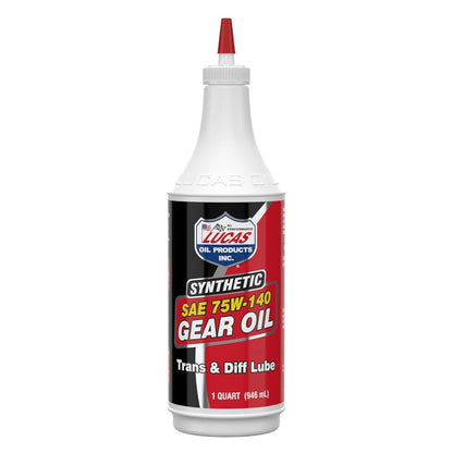 Lucas Synthetic 75W140 Gear Oil 1qt. 10121