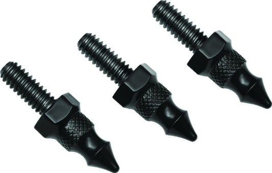 Kuryakyn Windshield Mount Spikes 1/4-20 x 5/8 inch for 96-13 FLH Touring - Black