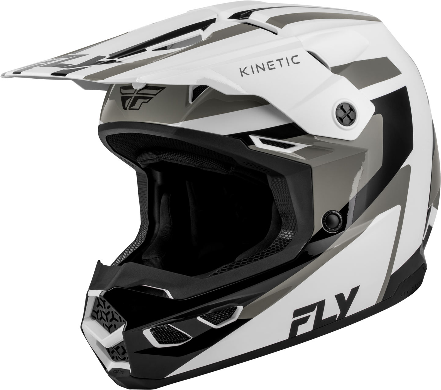 Kinetic Sync Helmet White/Black/Grey 2x