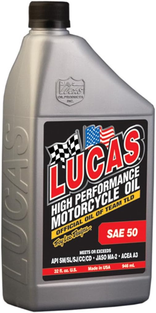 LUCAS HIGH PERFORMANCE OIL 50W 4T 1 QT 10712