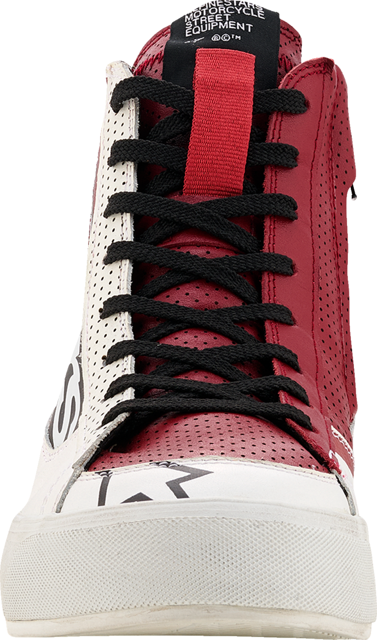 Alpinestars Stella Stated Flair Women's Road Bike Shoes - White and Rio Red, US 9.5 (Part No. 2541426-2066-95)