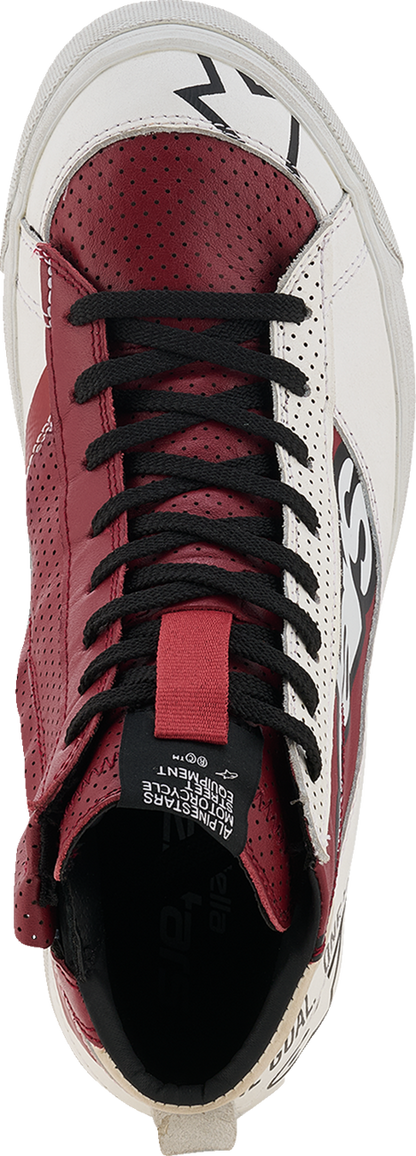 Alpinestars Stella Stated Flair Women's Road Bike Shoes - White and Rio Red, US 9.5 (Part No. 2541426-2066-95)