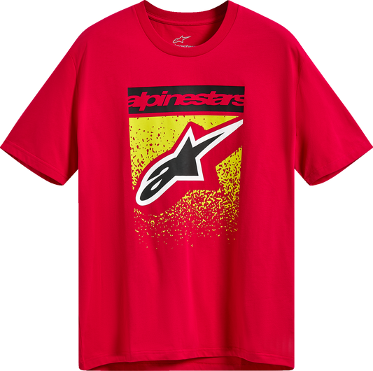 Alpinestars Noka CSF T-Shirt - Red, Medium - Part Number 1216-72060-30-M