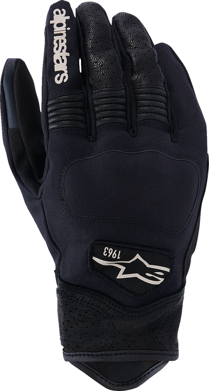 Alpinestars Tracker Gloves - Black/Ecru, 2XL - Lightweight Short Cuff Riding Gloves with Impact Protection