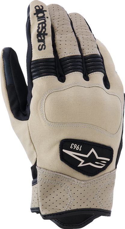Alpinestars Tracker Gloves - Aluminium/Black, Small - Model 3561226-9316-S