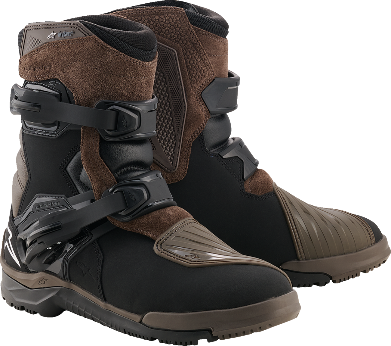 Alpinestars Belize V2 Drystar® Boots - Black/Brown US 8 by Alpinestars (Part #2040226-82-8)