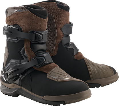 Alpinestars Belize V2 Drystar® Boots - Black/Brown US 8 by Alpinestars (Part #2040226-82-8)