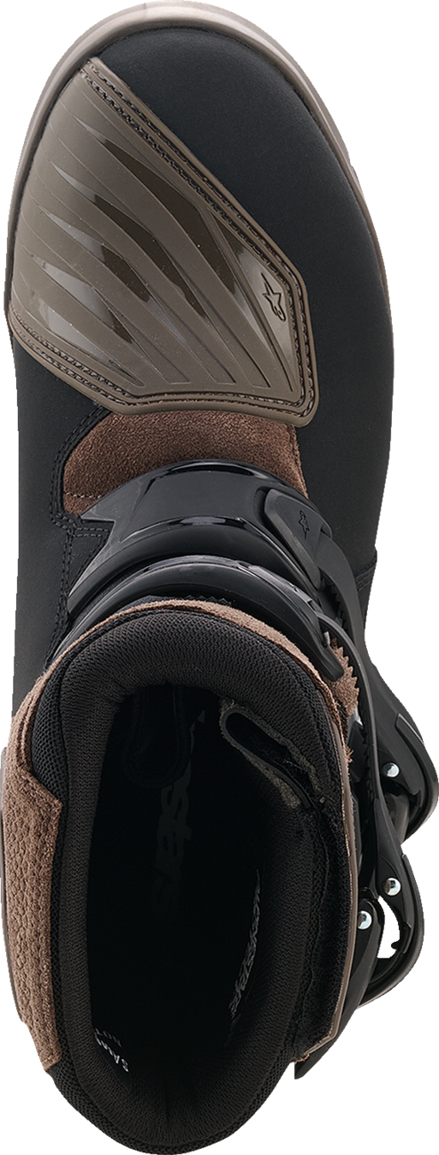 Alpinestars Belize V2 Drystar® Boots - Black/Brown US 8 by Alpinestars (Part #2040226-82-8)