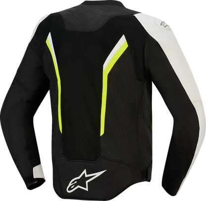 Alpinestars AST v3 Air Jacket - Black, Silver & Yellow Fluo, Size Small (Part No. 3300426-159-S)