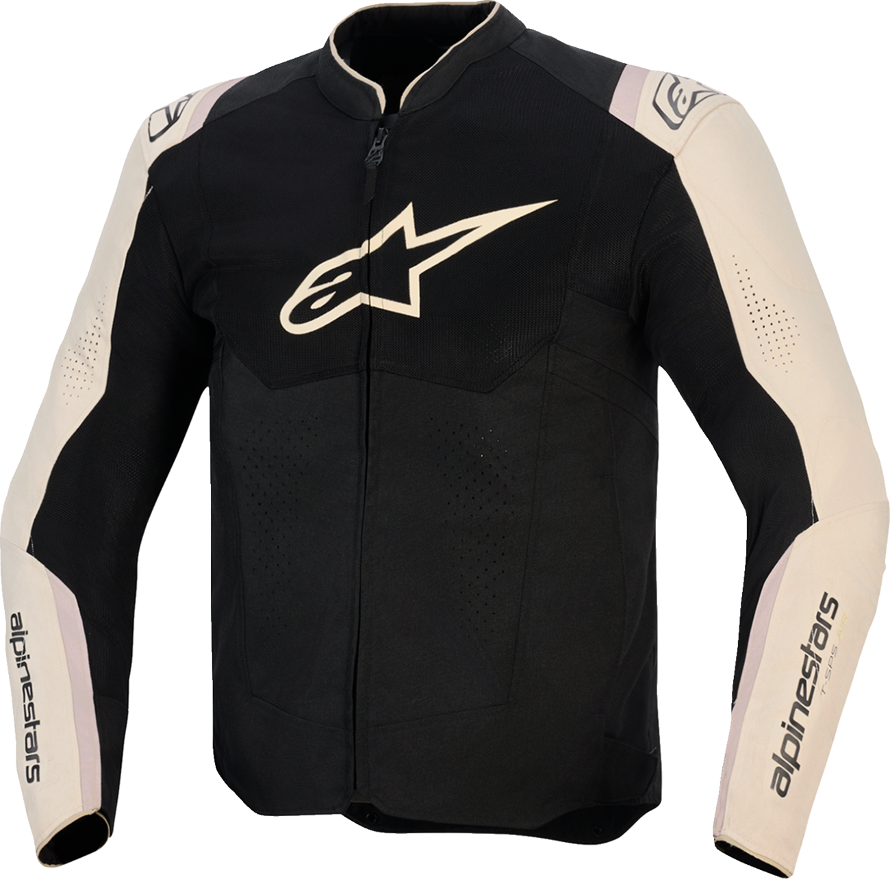 Alpinestars T-SPS Air v2 Motorcycle Jacket - Black/Mastic/Aluminum, 2XL (Part Number 3301025-1596-2XL)