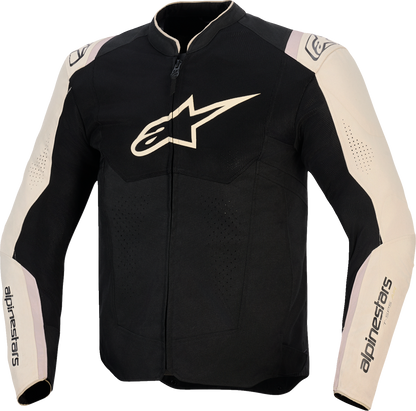 Alpinestars T-SPS Air v2 Motorcycle Jacket - Black/Mastic/Aluminum, 2XL (Part Number 3301025-1596-2XL)