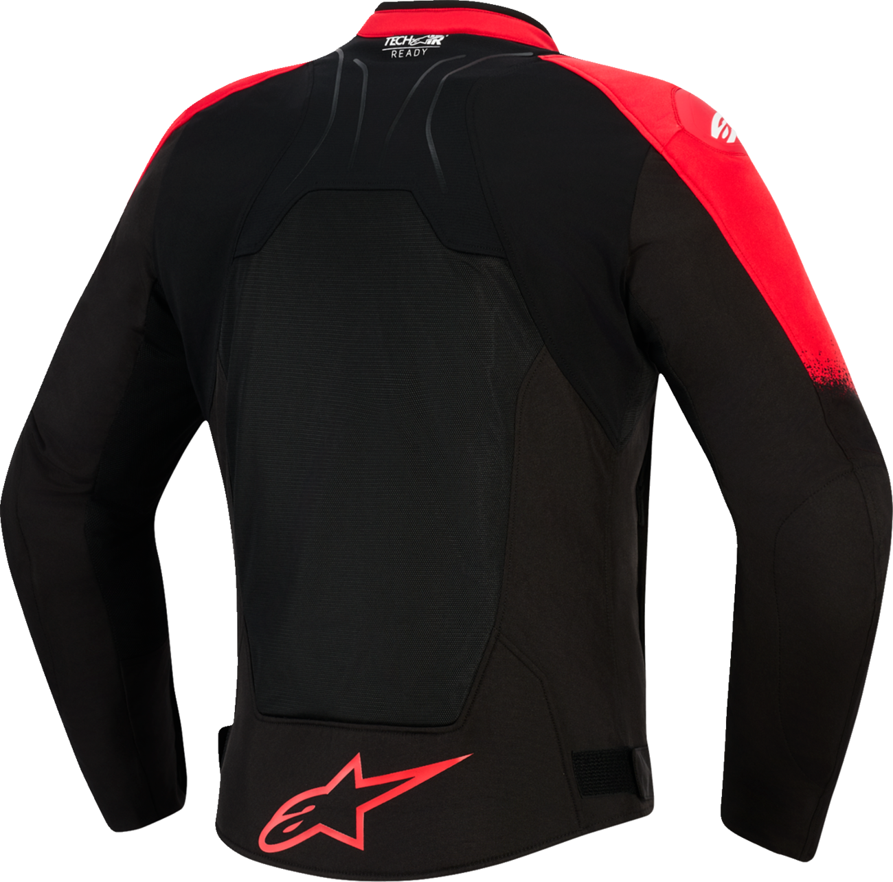 Alpinestars SMX Air Jacket - Red/Black 2XL with Removable Windbreaker and Advanced Ventilation