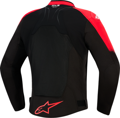 Alpinestars SMX Air Jacket - Red/Black 2XL with Removable Windbreaker and Advanced Ventilation