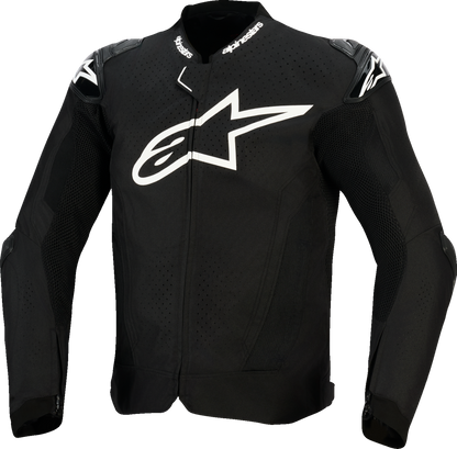 Alpinestars T-GP Air Jacket Black 2XL - Lightweight Breathable Racing Motorcycle Jacket