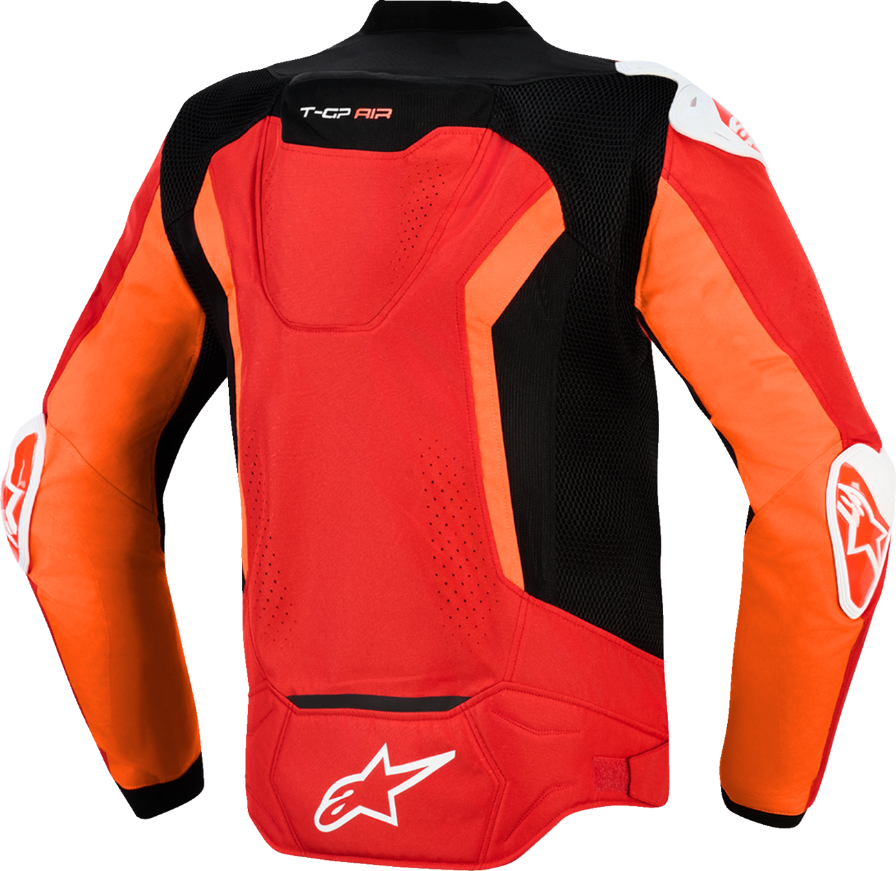 Alpinestars T-GP Air Jacket - Bright Red/Red Fluo/Black, XL (Part No. 3300626-3097-XL)