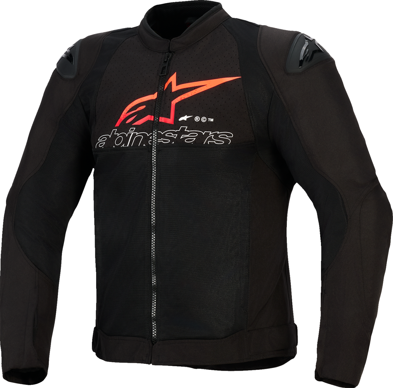 Alpinestars SMX Air Jacket 3XL Black/Red/White with Removable Windbreaker and Advanced Ventilation