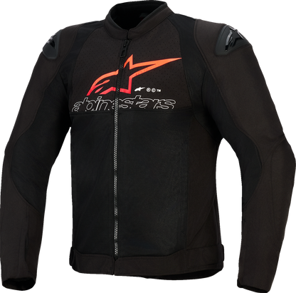 Alpinestars SMX Air Jacket 3XL Black/Red/White with Removable Windbreaker and Advanced Ventilation