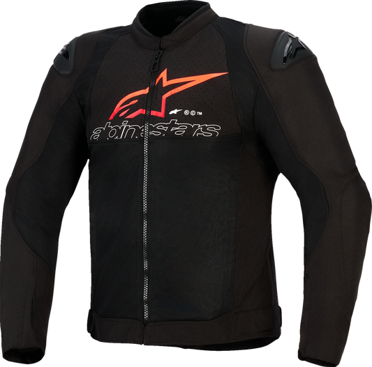 Alpinestars SMX Air Jacket 3XL Black/Red/White with Removable Windbreaker and Advanced Ventilation