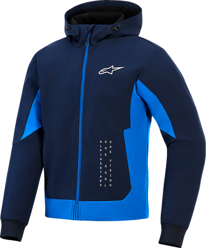 Alpinestars Radium Tech Jacket Night Navy/Royal Blue XL - Motorcycle Urban Riding Gear