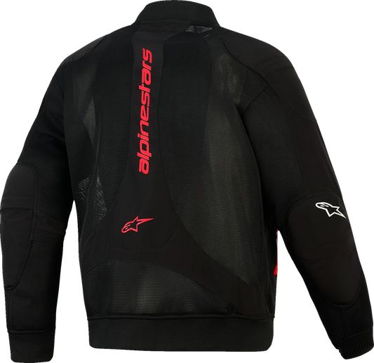 Alpinestars Flight Air Jacket - Black and Bright Red, Medium