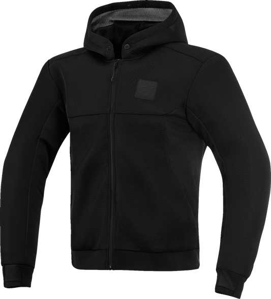 Alpinestars Chrome Super Airflow Hoodie Black Large - Part 4200226-1100-L