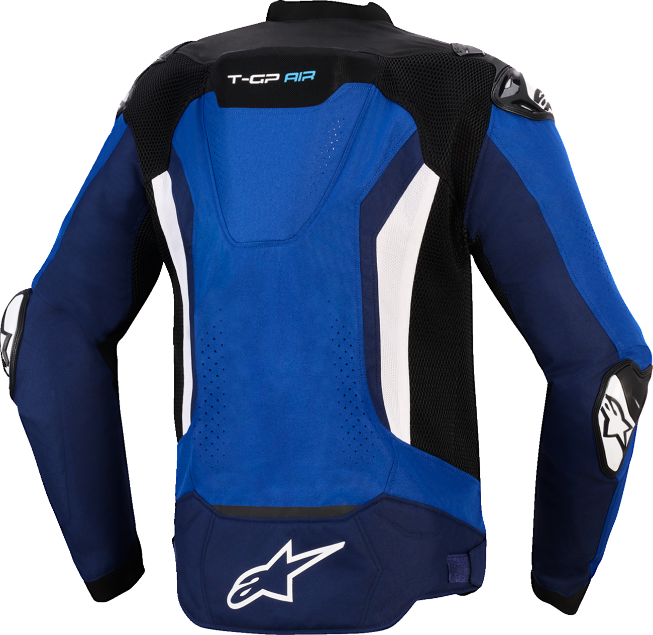 Alpinestars T-GP Air Jacket - Bright Blue, Navy, and White for Racing Performance - Part 3300626-7329-S