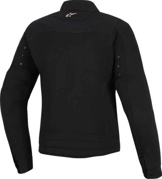 Alpinestars Stella Grace Jacket - Black XS - Refined Workwear Motorcycle Jacket with Armor and Utility Pockets
