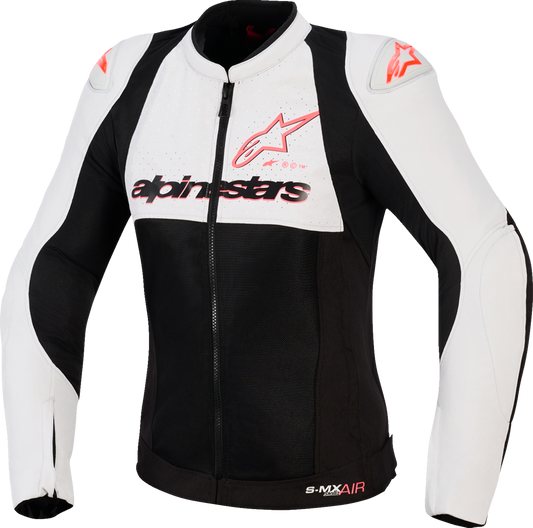 ALPINESTARS Stella SMX Air Jacket - Ice Gray/Black/Coral Fluo - XS 3316523-9297-XS