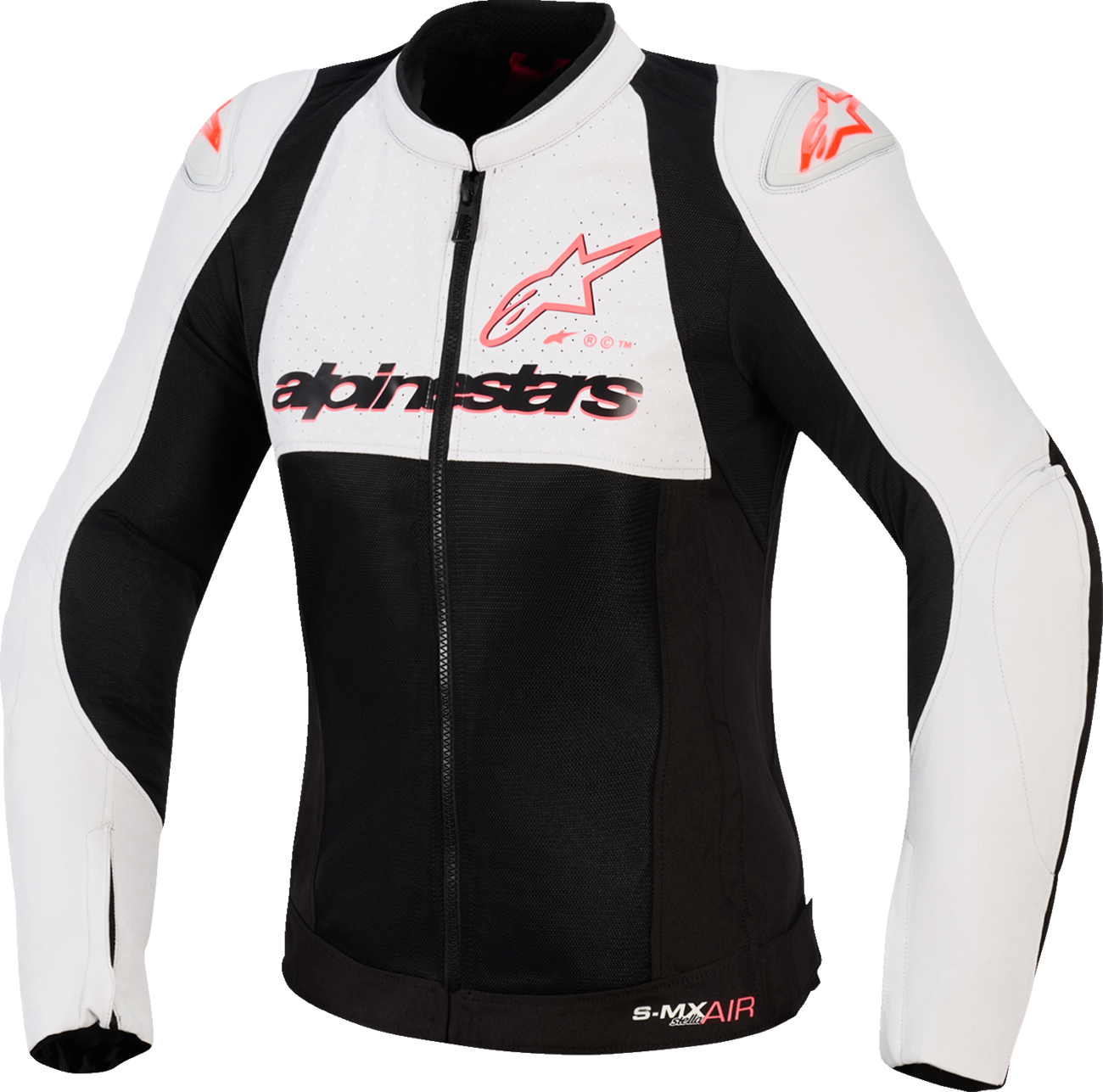 ALPINESTARS Stella SMX Air Jacket - Ice Gray/Black/Coral Fluo - Large 3316523-9297-L